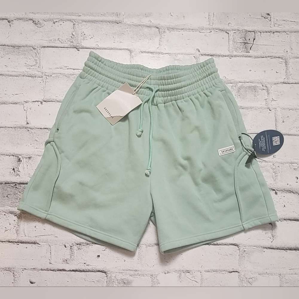 BBXBRAND Orchid Mint Green Logo Sweat Shorts XXL NWT Luxury